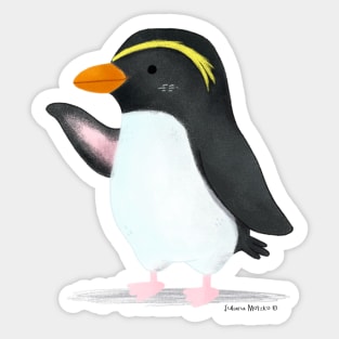 Fiordland Penguin Sticker